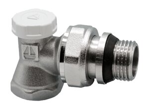 Вентиль настроечный 1/2" угловой HLV-107009. N. 01