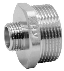 Ниппель 1 1/4"x3/4" переходной (наружная резьба) HLV-110580. N. 08