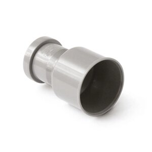 Переходник с чугуна на пластик 110х124 с муфтой Polytron
