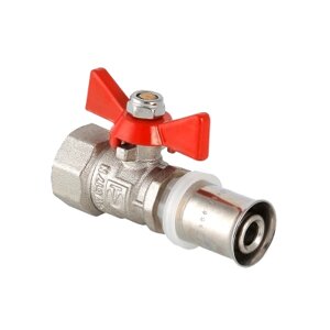 Кран шаровый 16(1/2) под пресс VALTEC VT. 242. N. 1604