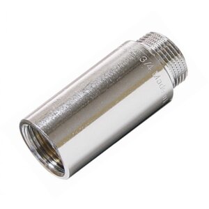 Удлинитель переходной 20(3/4") F x 20(3/4'') M 80мм латунь