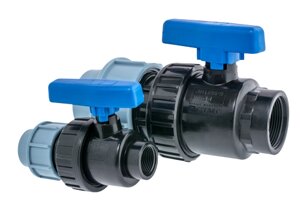 Кран шаровый DN32 х1 F компрессионный СТМС L-145