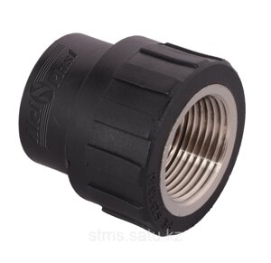Муфта внутр ПЭ 32х 1/2 F спайка внутрь сталь SDR 7.4 тс-5мм