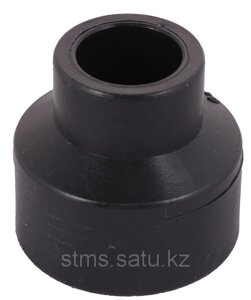 Переходник стык-спайка D=160x110 L=180 ; SDR 13,6 (HDPE100) kg