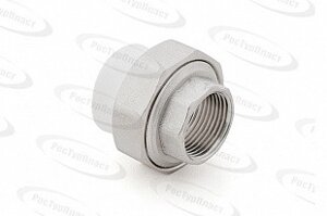 Муфта комб. разъемная (Американка ) 50х11/2", наружная резьба, ППР серая РТП