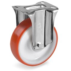 Колесо 60 200х50 фиксированное с роликовым подшипником C/R SF/NL 200 ETICHETTA 605906EТ daN 300 кг