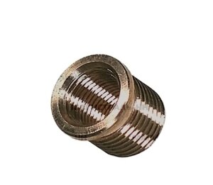Ввертыш 15 (1/2") х 12 (2/5") M/F белая сталь