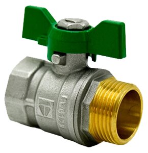 Кран шаровой 1/2" Garden внут-наруж резьба HLV-103218. N. 01