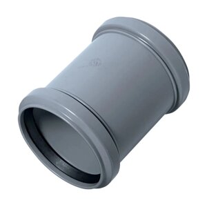 Муфта с 2-мя уплотнительными кольцами 355 PVC-U PN10 Pimtas