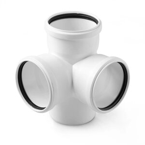 Крестовина двухплоскостная 110х110х110х87 ППР Polytron Stilte