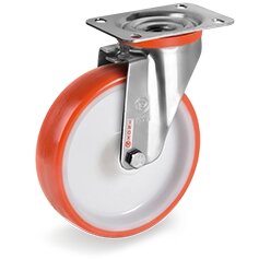 Колесо 60 80х30 поворотное C/B 12 SRP/NL 80 ETICHETTA EAN13 cod 604201EТ daN 120 кг