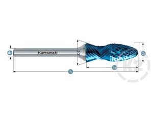 Борфрезы комбинированные Karnasch 11.6023-100