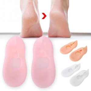 1 Пара силиконовых носков, защита от растрескивания ног, инструмент для ухода за ногами, профилактические