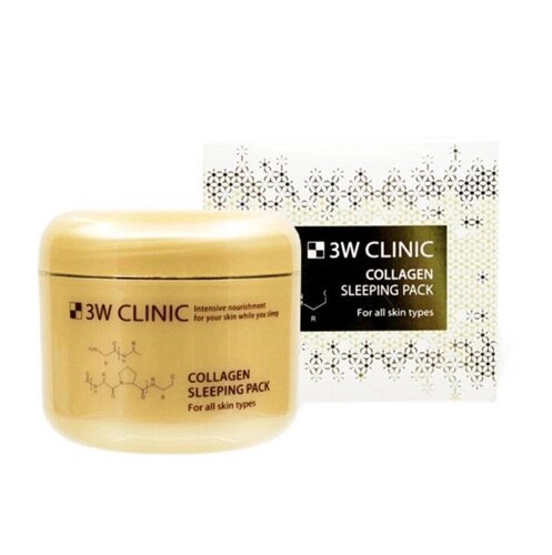 3W Clinic Collagen Sleeping Pack 100 мл (3 варианта) под заказ из Кореи 30 дней, доставка бесплатно