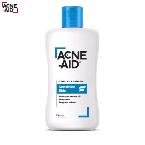 ACNE-AID Нежное очищающее средство для чувствительной кожи Удаляет излишки масла Не содержит мыла Не содержит отдушек,