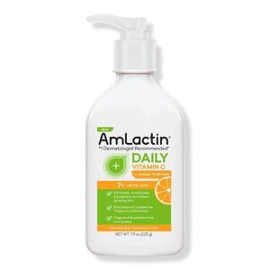 AmLactin Ежедневный лосьон с витамином С с 7 молочной кислотой AHA 7,9 унций под заказ из Кореи 30 дней,