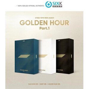ATEEZ 10-й мини-альбом - GOLDEN HOUR : Часть 1 под заказ из Кореи 30 дней, доставка бесплатно