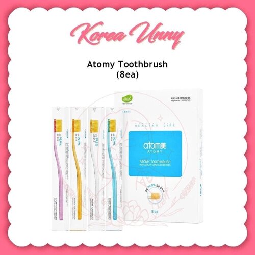 Atomy Набор зубных щеток 8шт под заказ из Кореи 30 дней, доставка бесплатно