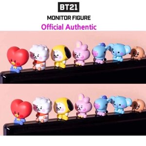 BTS BT21 Официальная детская версия МОНИТОРНАЯ ФИГУРА от LINEFRIENDS Royche Authentic Goods под заказ из Кореи