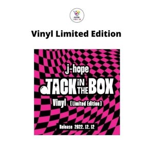 BTS J-Hope Jack In The Box LP Vinyl Limited Edition под заказ из Кореи 30 дней, доставка бесплатно