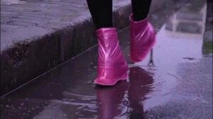 Дождевые сапоги Водонепроницаемые бахилы Водонепроницаемые нескользящие дождевые бахилы Наружная обувь для