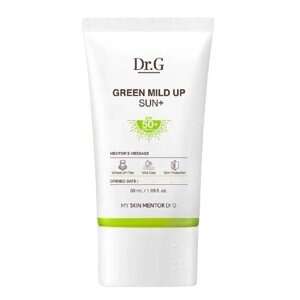 Dr. G Green Mild Up Sun + SPF50+ PA 50 мл под заказ из Кореи 30 дней, доставка бесплатно