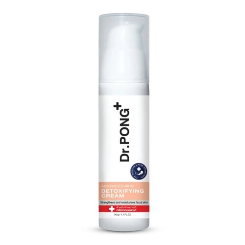 Dr. Pong+ Advanced Skin Детоксицирующий крем, укрепляющий и увлажняющий кожу лица, 30 мл. х 1/3 шт. Под заказ из