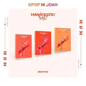 ENHYPEN 3-й мини-альбом [MANIFESTO : ДЕНЬ 1] под заказ из Кореи 30 дней, доставка бесплатно