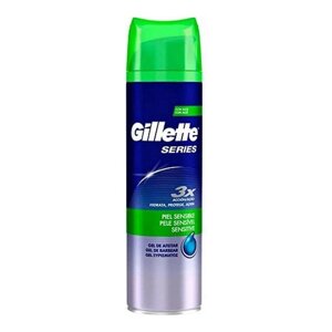 Гель для бритья Gillette Sensitive Skin (200 мл) Под заказ из Франции за 30 дней. Доставка бесплатная.