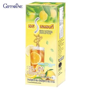 Giffarine S LEMON TEA, Сухой растворимый чай для смешанных напитков со вкусом лимона, с L-карнитином и витаминами, 10
