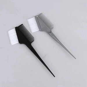 Инструменты для окраски волос Расческа с маслом для выпечки Заточка Белая кисть для окраски волос