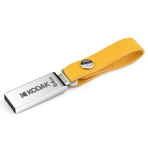 Kodak K122 Мини-металлический USB-накопитель USB2.0 Pen Drive 32 ГБ/64 ГБ/128 ГБ со шнурком