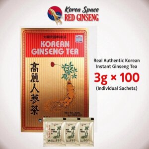 [Korea Ginseng Buleebang Co. Настоящий настоящий корейский растворимый чай из женьшеня (Индивидуальные под