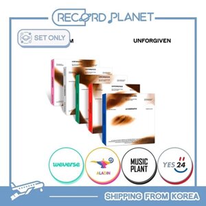 LE SSERAFIM UNFORGIVEN 1-й студийный альбом (КОМПАКТНАЯ версия) под заказ из Кореи 30 дней, доставка бесплатно
