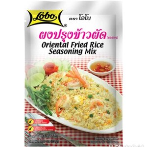 Lobo Тайская еда, жареный рис, приправы, специи, пикантный порошок, паста из трав, 25 грамм Под заказ из Таиланда за 30
