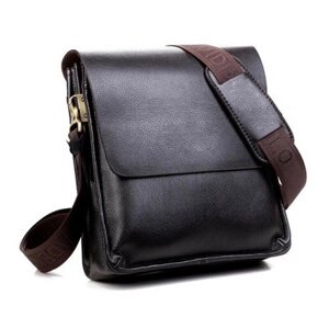 Модный мужской кожаный портфель через плечо. Мужская сумка через плечо Под заказ из Франции за 30 дней.