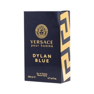 Мужские духи Versace EDT 200 мл For Men Dylan Blue Под заказ из Франции за 30 дней. Доставка бесплатная.