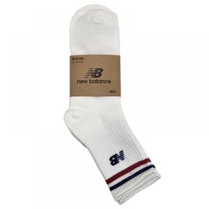 New Balance Мужские носки до середины бедра SNB40501A 4 шт под заказ из Кореи 30 дней, доставка бесплатно