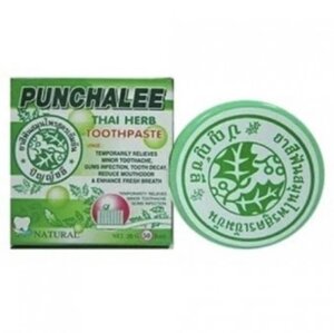 Органическая зубная паста Punchalee Thai Herb 25 г Под заказ из Таиланда за 30 дней, доставка бесплатная