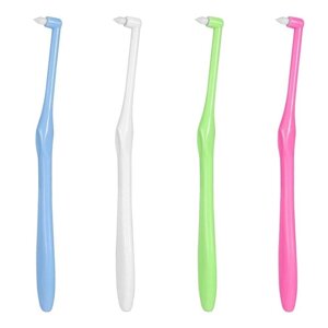 Ортодонтическая межзубная щетка, мягкая зубная щетка для чистки зубов, инструмент для ухода за полостью рта
