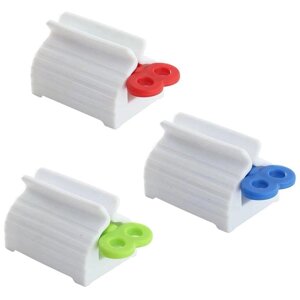 Пластиковые зажимы для очищающего средства для лица, тюбик для зубной пасты, соковыжималка для краски для