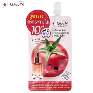 SMOOTO Сыворотка с томатным коллагеном Super White 8 г. x 1/3/6 шт. Тайский уход за кожей Под заказ из Таиланда за 30