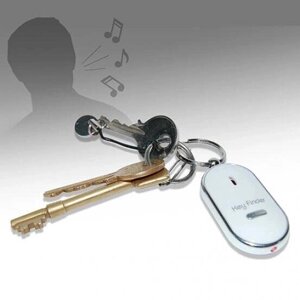 Свисток Key Finder Мигающий звуковой сигнал Пульт дистанционного управления Затерянный Keyfinder Locator Под