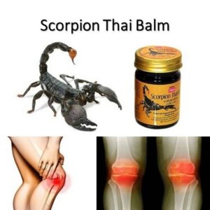 Тайский бальзам «Скорпион», травяной банна, теплый черный бальзам для массажа, облегчение боли в мышцах, 50 г Под заказ