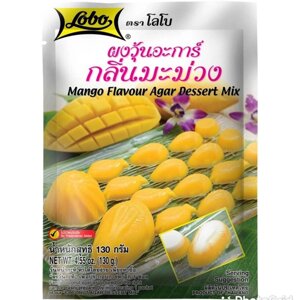 Тайский молочный заварной крем, манго, пандан, фруктовый десерт, порошковый крем, сладкий тайский вкус, 130 грамм Под