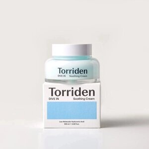 TORRIDEN Успокаивающий крем с низкомолекулярной гиалуроновой кислотой 100 мл (3 варианта) под заказ из Кореи