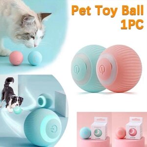 Умные игрушки для кошек, катящиеся шарики, перезаряжаемые электрические интерактивные игрушки для дрессировки