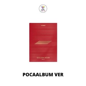 Выберите POB POCAALBUM Версия ATEEZ 10th Mini Album GOLDEN HOUR Part 1 под заказ из Кореи 30 дней, доставка
