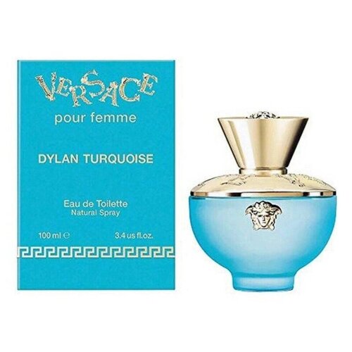 Женские духи Versace Dylan Turquoise 100 мл Под заказ из Франции за 30 дней. Доставка бесплатная.