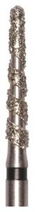 Бор алмазный Jota 852 018 FG, черный, 5 шт., конус с закругленным концом